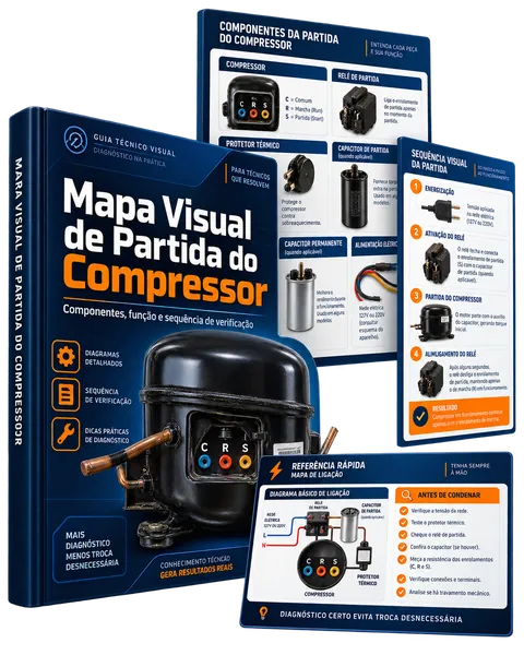 Bônus 1: Mapa Visual de Partida do Compressor